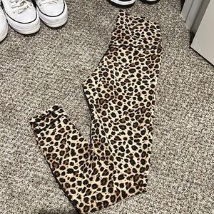 leopard print leggings